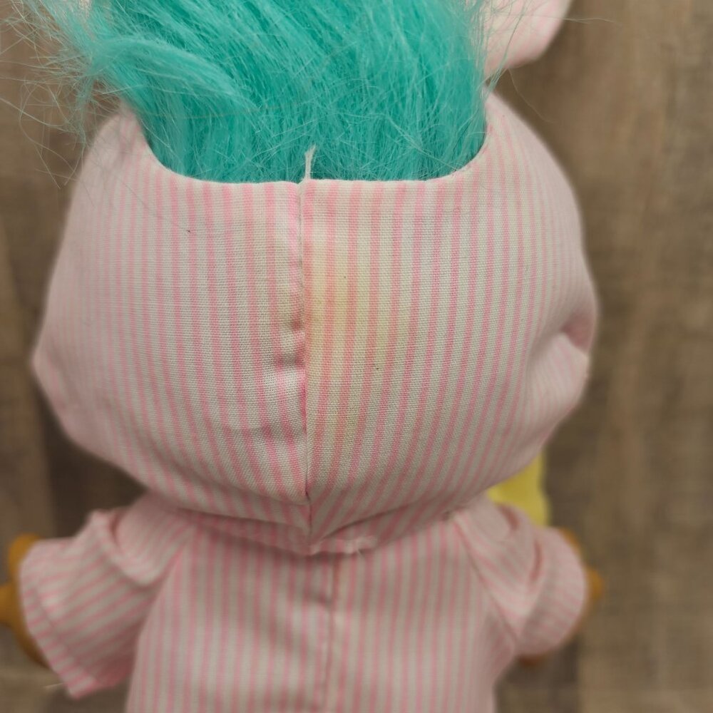 Troll Easter Bunny Russ Doll Bunny Blue Hair - Picture 6 of 9